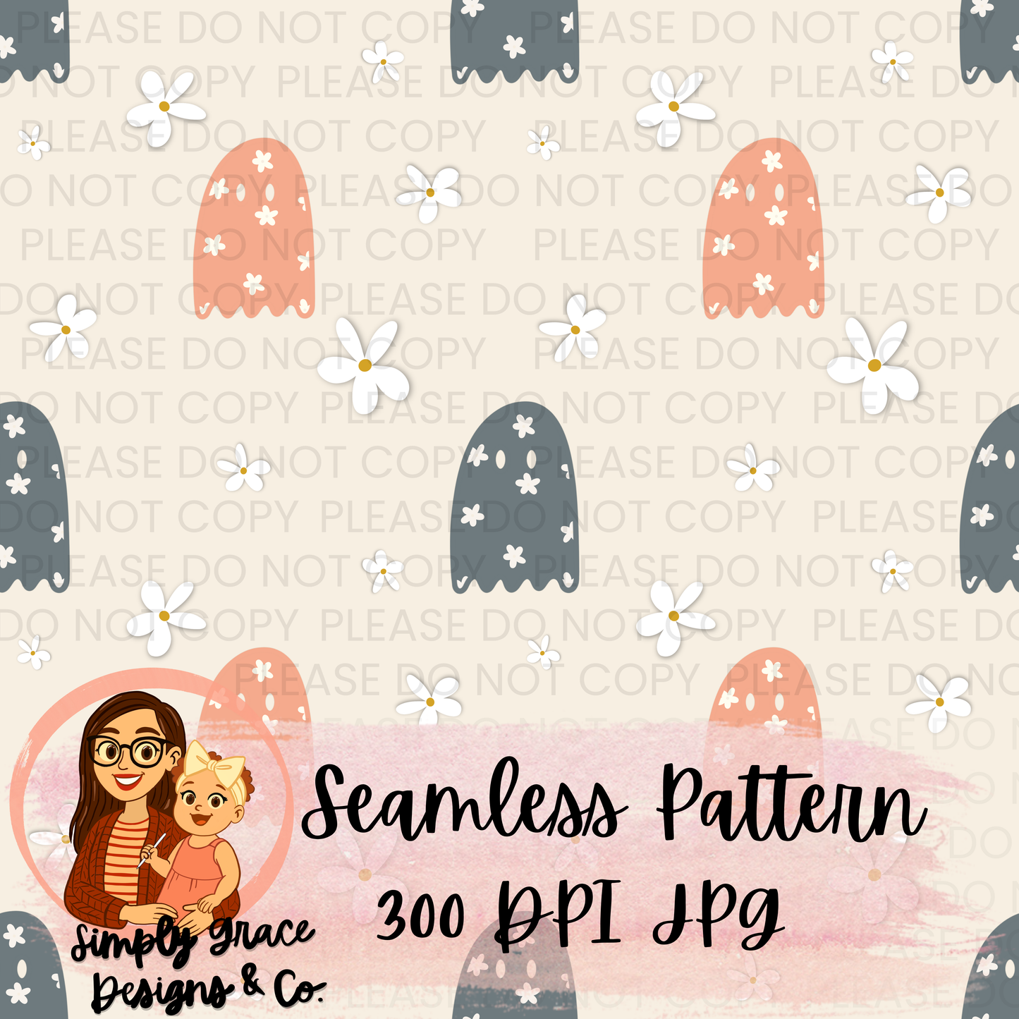 Girly Boho Ghosts